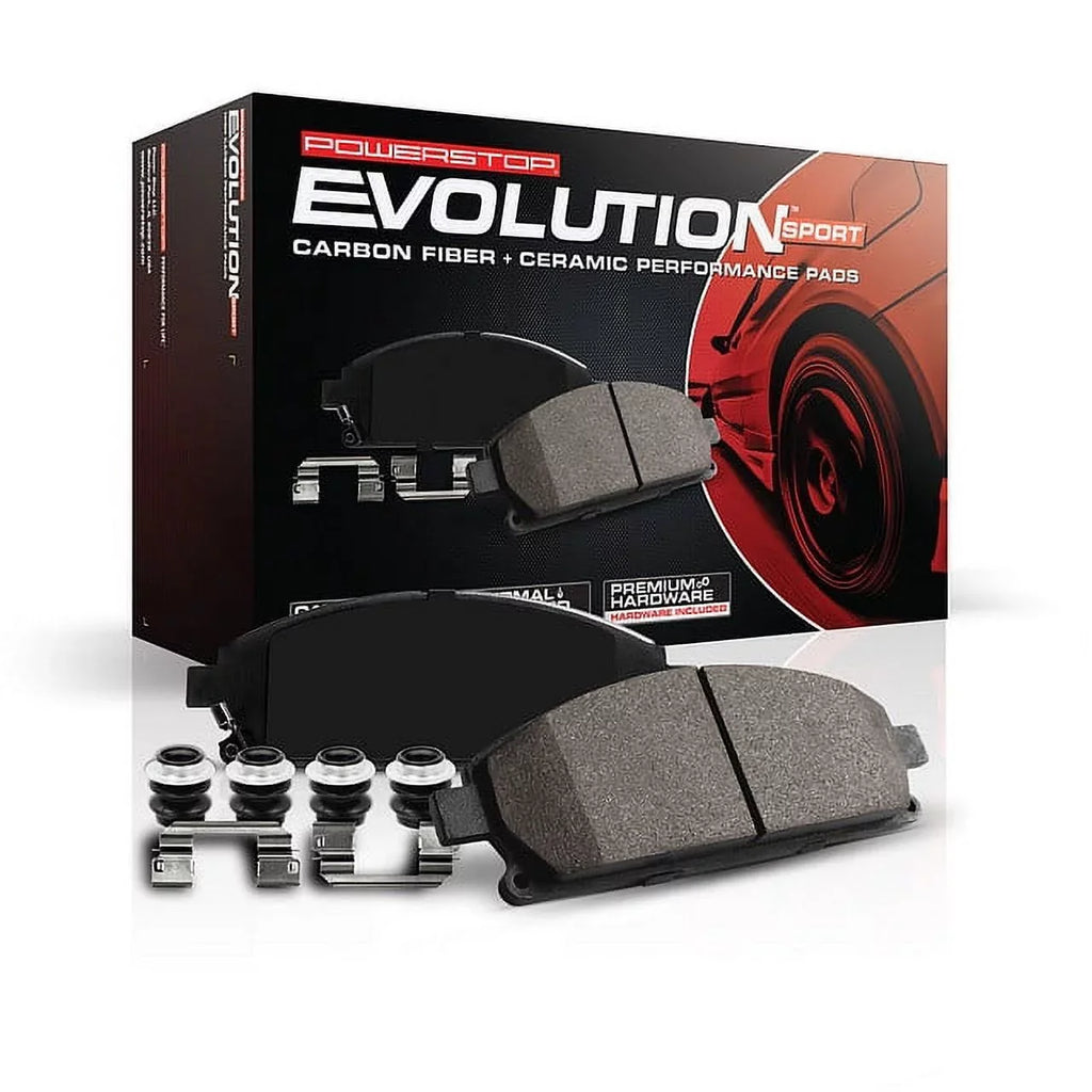 Power Stop Rear Z23 Evolution Carbon-Fiber Ceramic Brake Pads Z23-2191 Fits 2019 Infiniti QX50