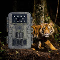 Mini Camera 16MP 1080P Game Camera Water Wildlife Scouting Cam with 120 degree Wide Angle Lens and Night .0" LCD IR LEDs