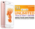 Pre-Owned iPhone 6S 16GB Rose Gold Unlocked + Free Sim Speed Talk (Refurbished: Good)