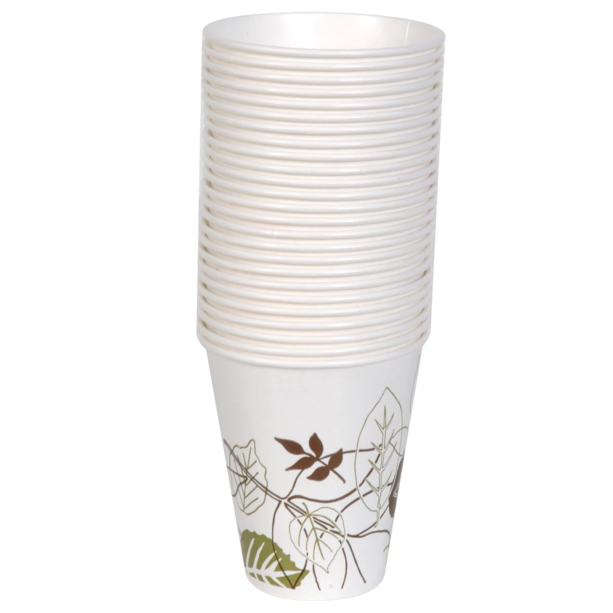Dixie® (12FPWS) 12 oz. Polycoated Paper Cold Cup by GP PRO (Georgia-Pacific), Pathways, 1,200 Count (50 Cups Per Sleeve, 24 Sleeves Per Case)