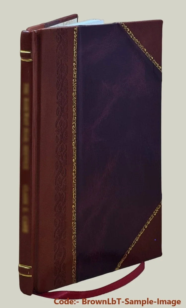 Sur "Amadas et Idoine" 1901 [Leather Bound]
