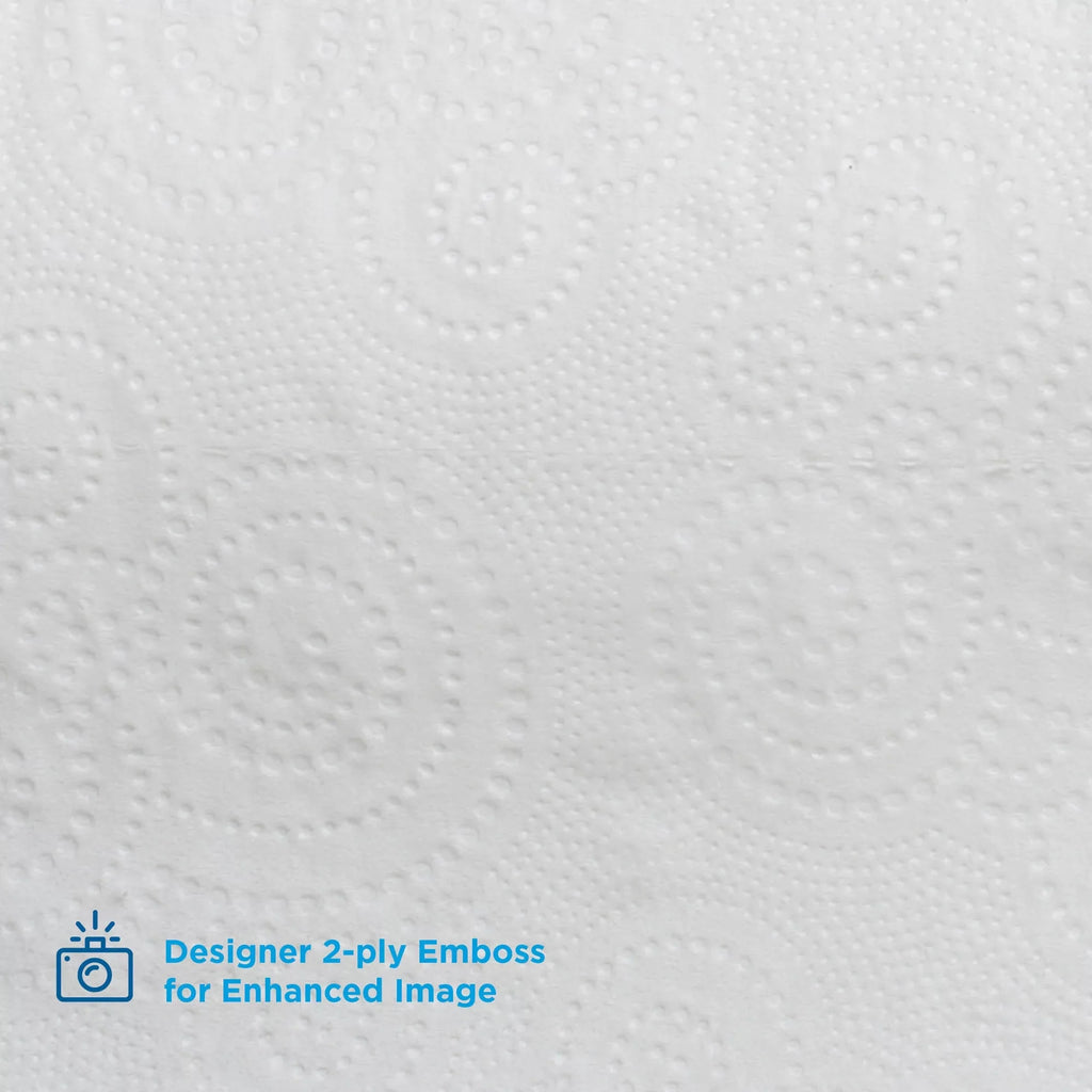 Angel Soft Ultra Professional Series Embossed Toilet Paper by GP PRO 2 Ply - 4.05" x 4.50" - 400 Sheets/Roll - White - Soft, Septic Safe, Absorbent - For Restroom - 60 / Carton