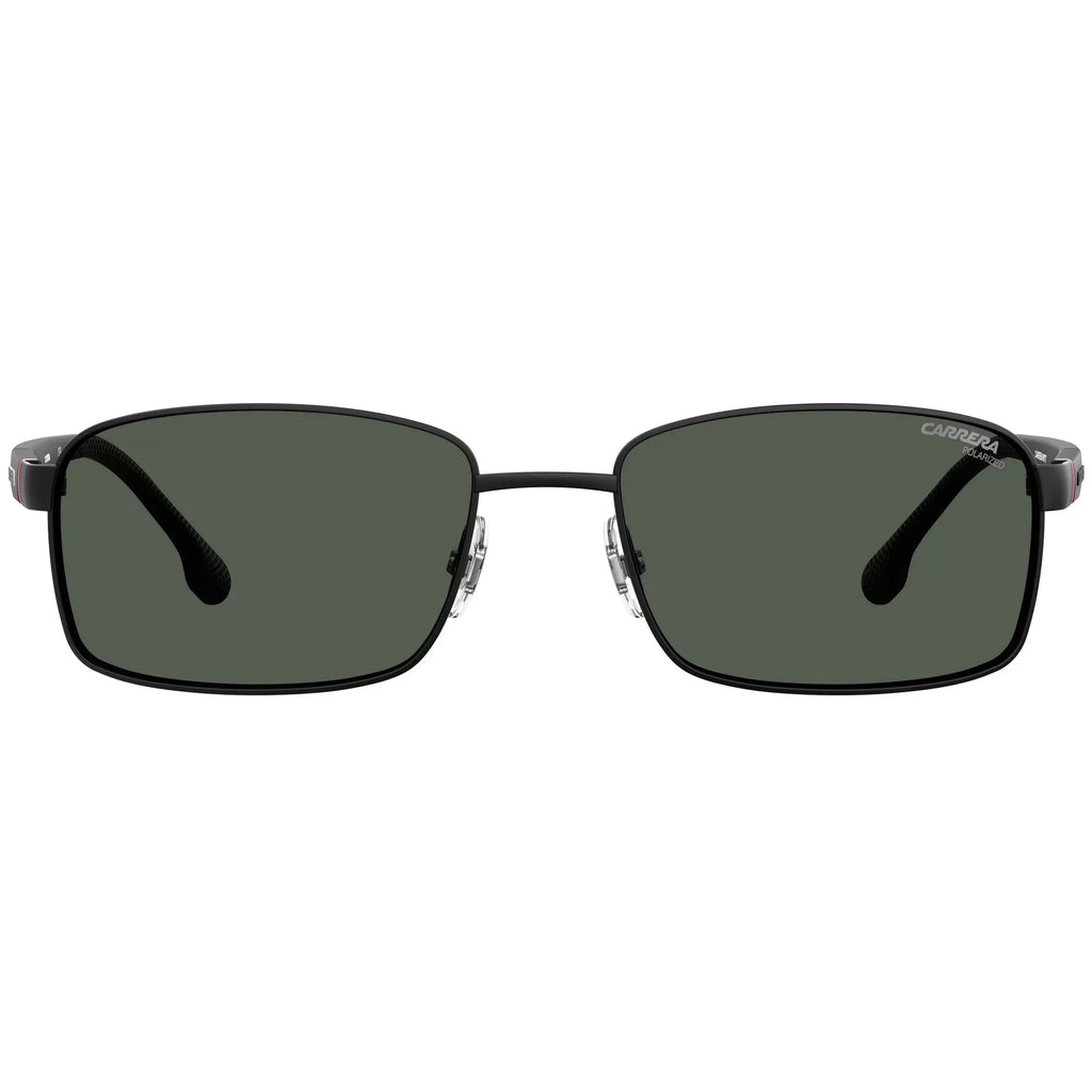 Carrera Men's 8037/S Rectangular Sunglasses, Dark Gray, 58mm, 18mm