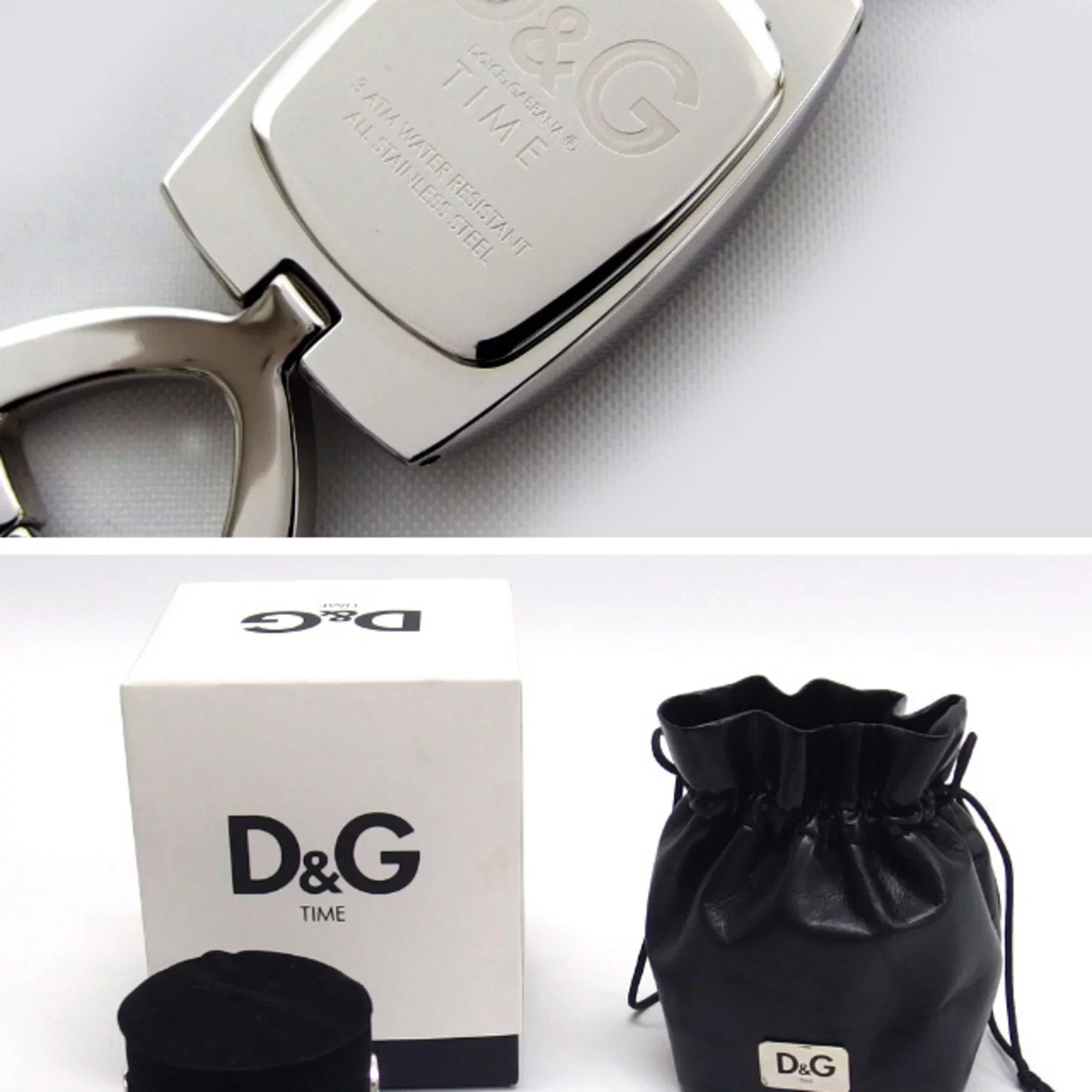 Pre-Owned D&G Ladies Watch Quartz Silver Dial (Fair)