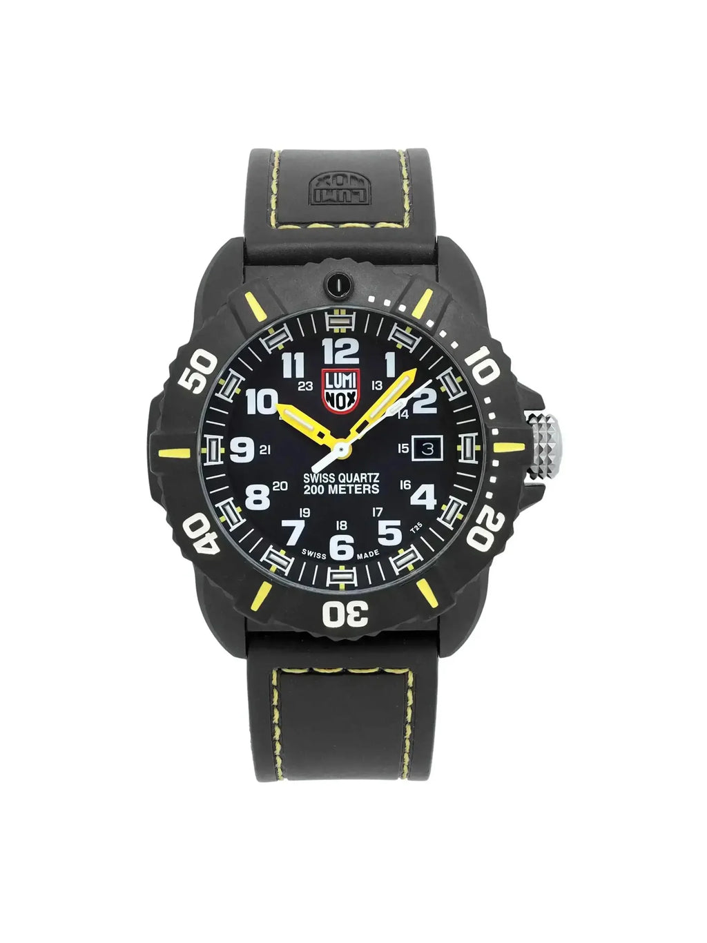 Pre-owned Luminox Navy Seal Coronado 44mm Carbon Quartz Watch XS.3025 (Good)