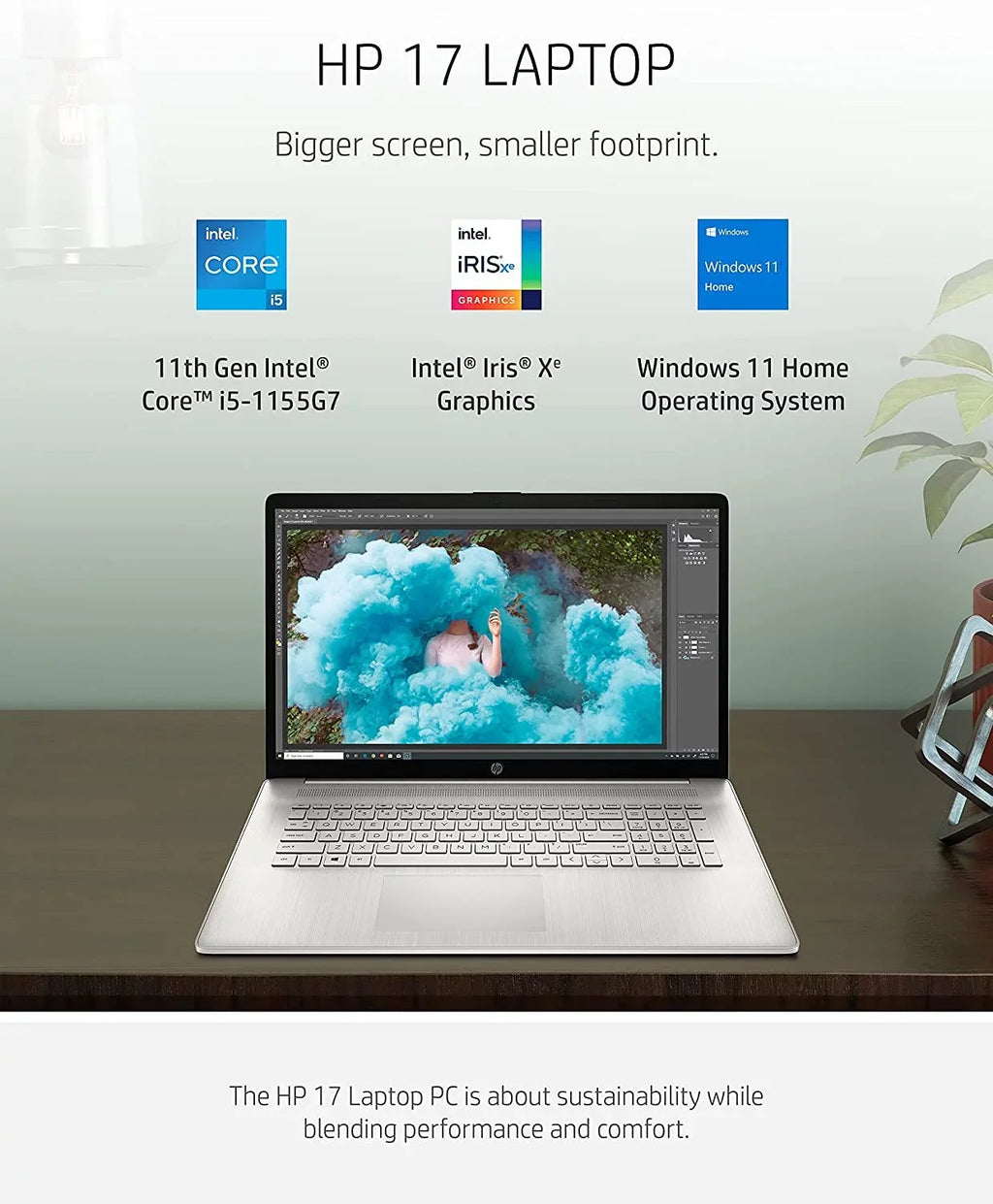 Pavilion 17.3-inch IPS FHD Laptop (2022 Model), Core i5-1155G7 (Beats i7-1165G7), Iris Xe Graphics, 12GB RAM, 512GB PCIe SSD, Backlit Keyboard, Long Battery Life, Webcam, Win11