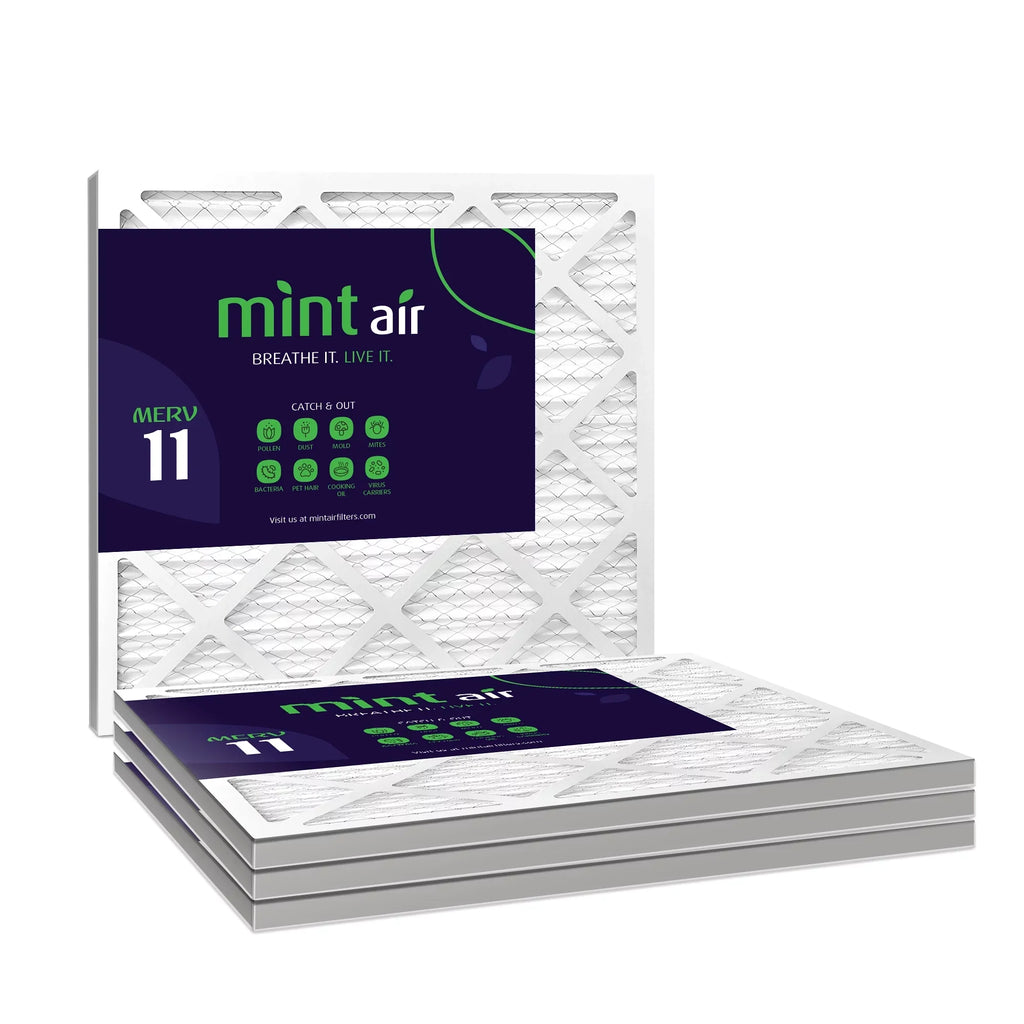 Simply Filters, 20x25x1 Air Filter, MERV 11, MPR 1000, AC Furnace Air Filter, 4-Pack