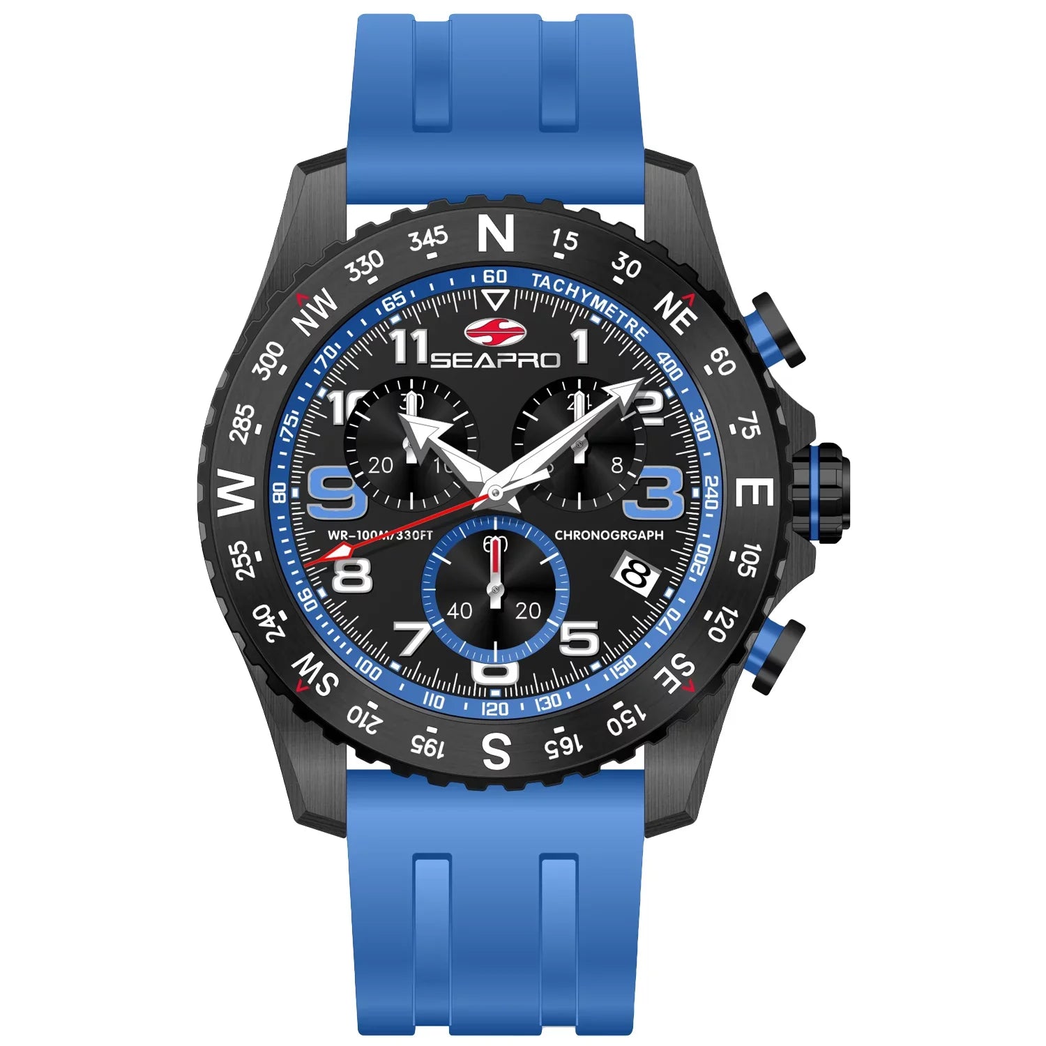 Seapro Men's Gallantry Ebony Dial Watch - SP9735