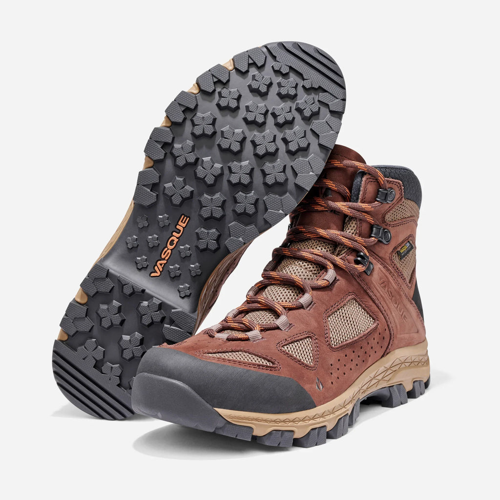 Refurbished Vasque 07742W 130 Breeze Waterproof Hiking Boots for Men - Java - 13W