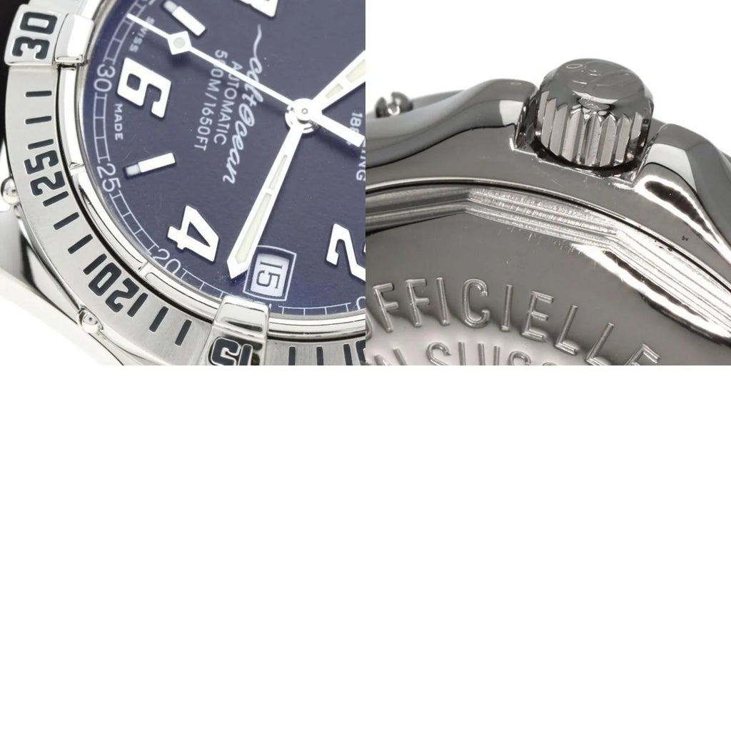 Pre-Owned BREITLING A17350 Colt O'Shearn Watch Stainless Steel/Rubber Men's (Good)