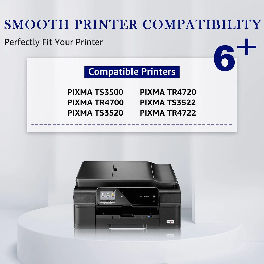 275XL and 276XL Ink Cartridges Combo Pack Replacement for Printer Ink 275 276 Combo Pack 275XL 276XL PG-275 CL-276 for Pixma TS3522 TR4720 TR4700 TR4722 TS3500 TS3520 (4-Pack)