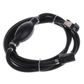 Boat Motor Fuel Line Hose with Connector And Primer Bulb Outboard Motors - Ebony 6.5x11mm