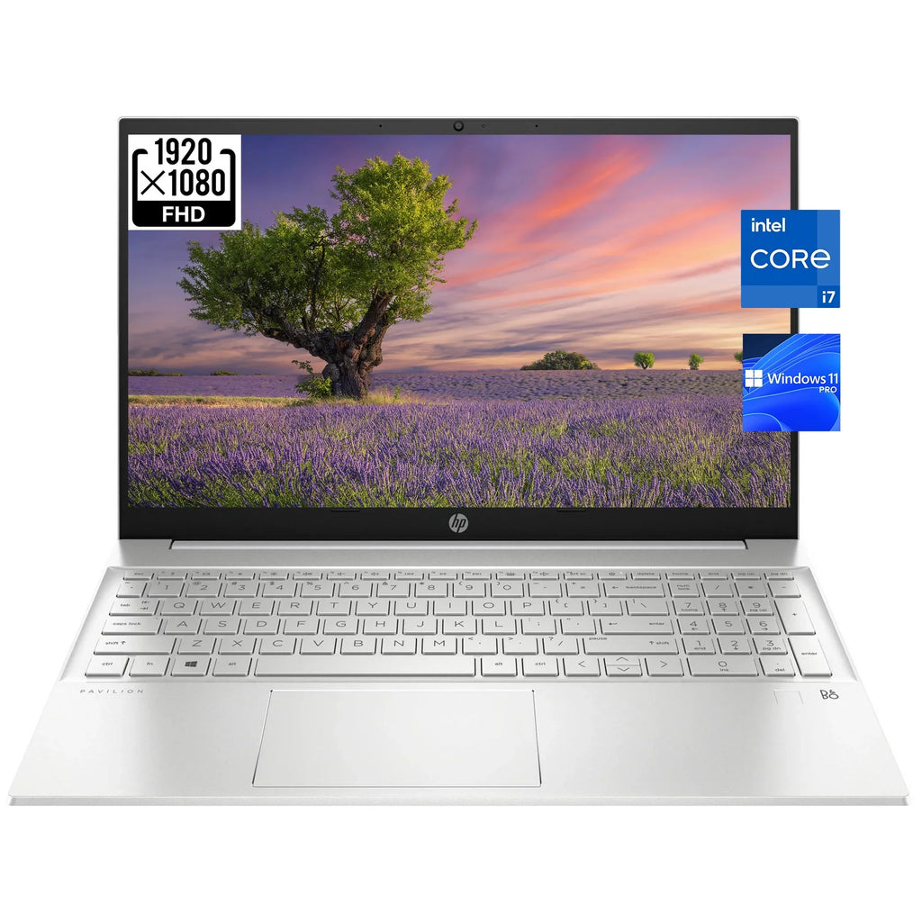2023 Pavilion 15.6 FHD [Windows 11 Pro] Business Laptop, 13th Gen 10-Core i7-1355U, 32GB RAM, 1TB PCIe SSD, Iris Xe Graphics, Wi-Fi 6, HDMI, w/Office Accessories