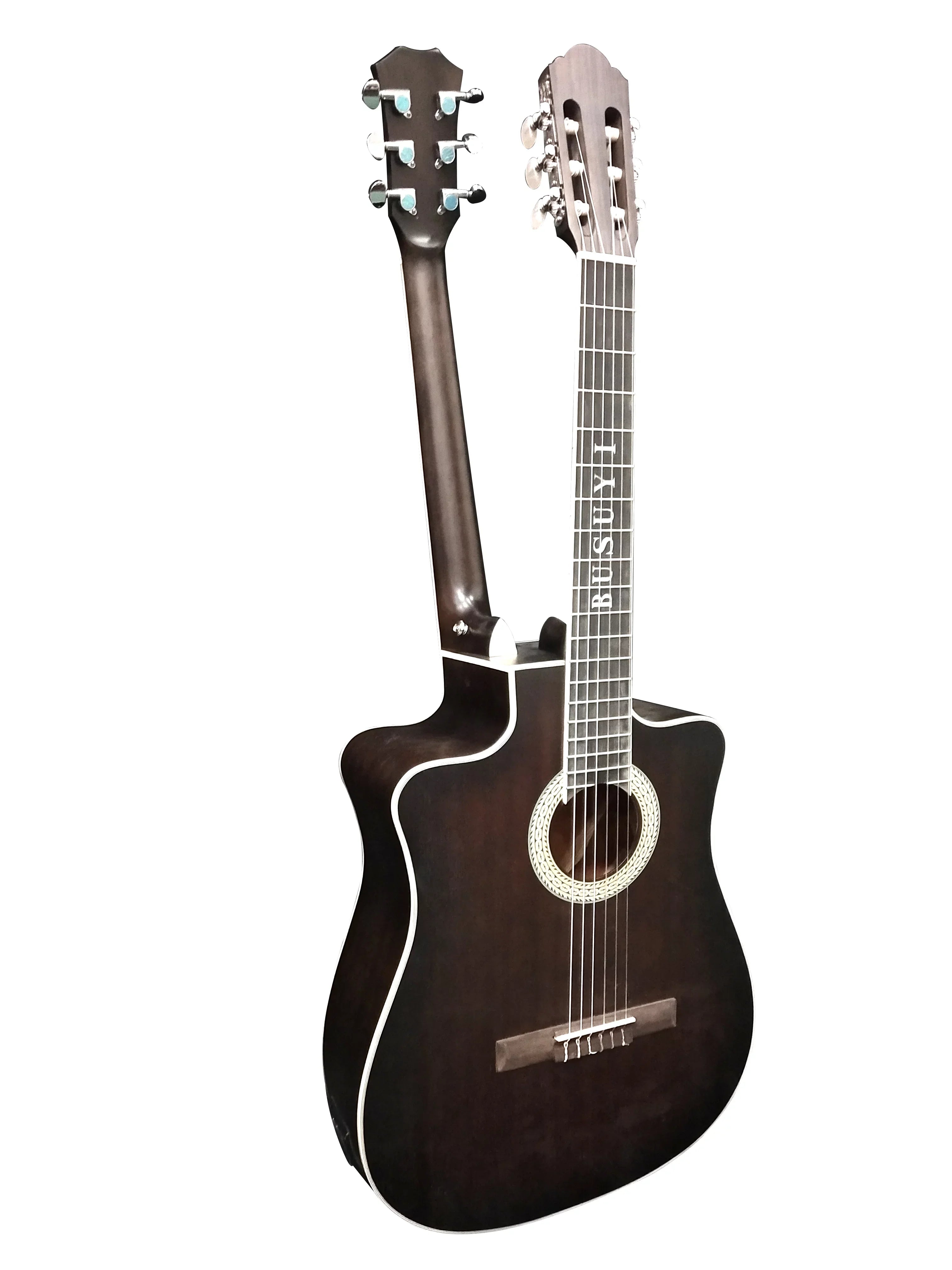6 Strings classical /6 Strings Acoustic Double Neck, Double Sided Busuyi Guitar 2021 NPT
