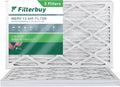 Filterbuy 20x32x1 MERV 13 Pleated HVAC AC Furnace Air Filters (3-Pack)