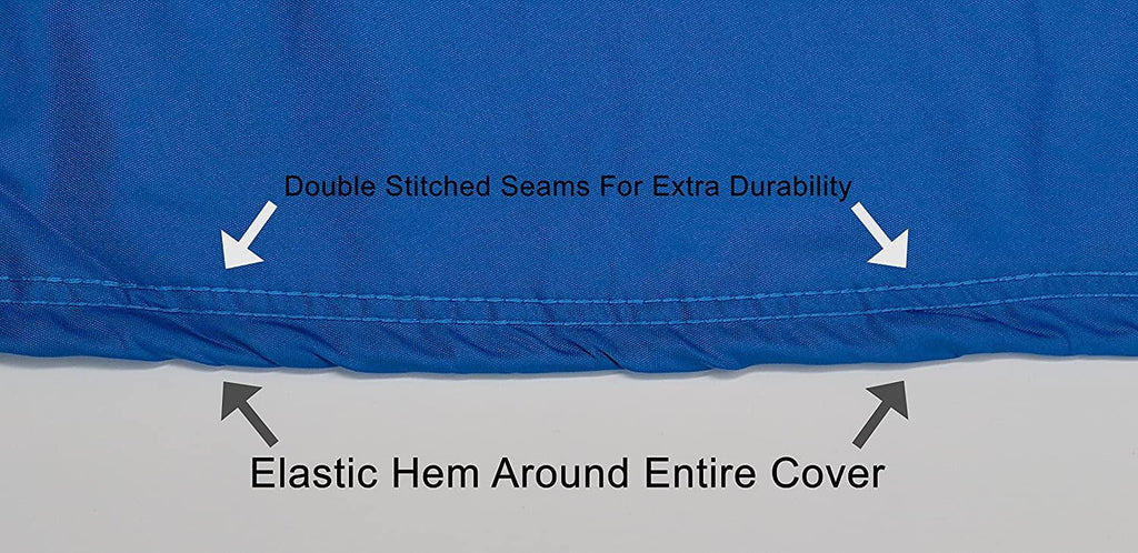 Weatherproof Jet Ski Covers for Yamaha Wave Runner VXR 2013-2019 - Gray - Highest Fabric Quality - All Weather - Trailerable - Protect from Rain, Sun, & More! Includes Trailer Straps & Storage Bag