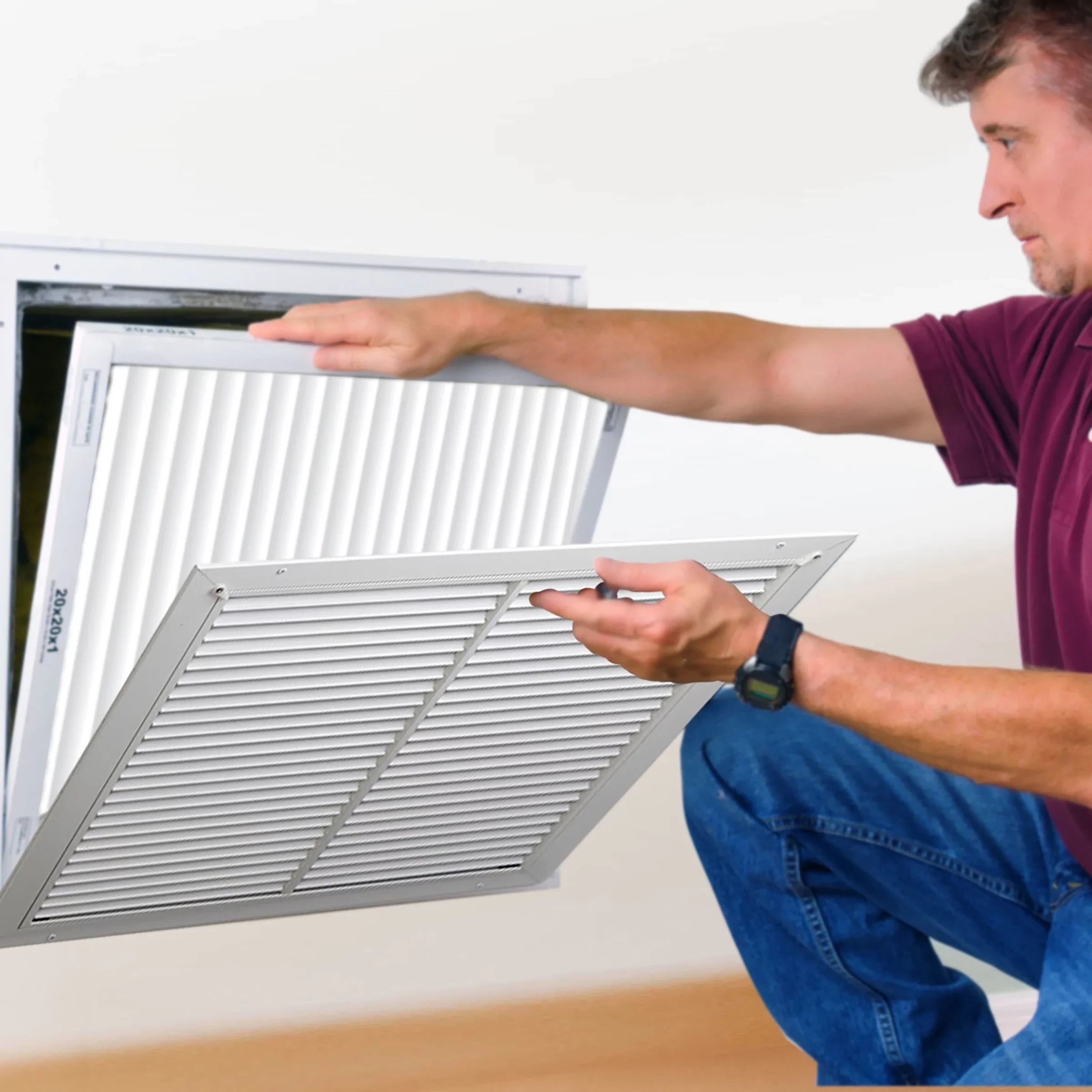 Honeywell 14x25x1 MERV 12 Pleated HVAC Furnace Air Filter- 12 Pack