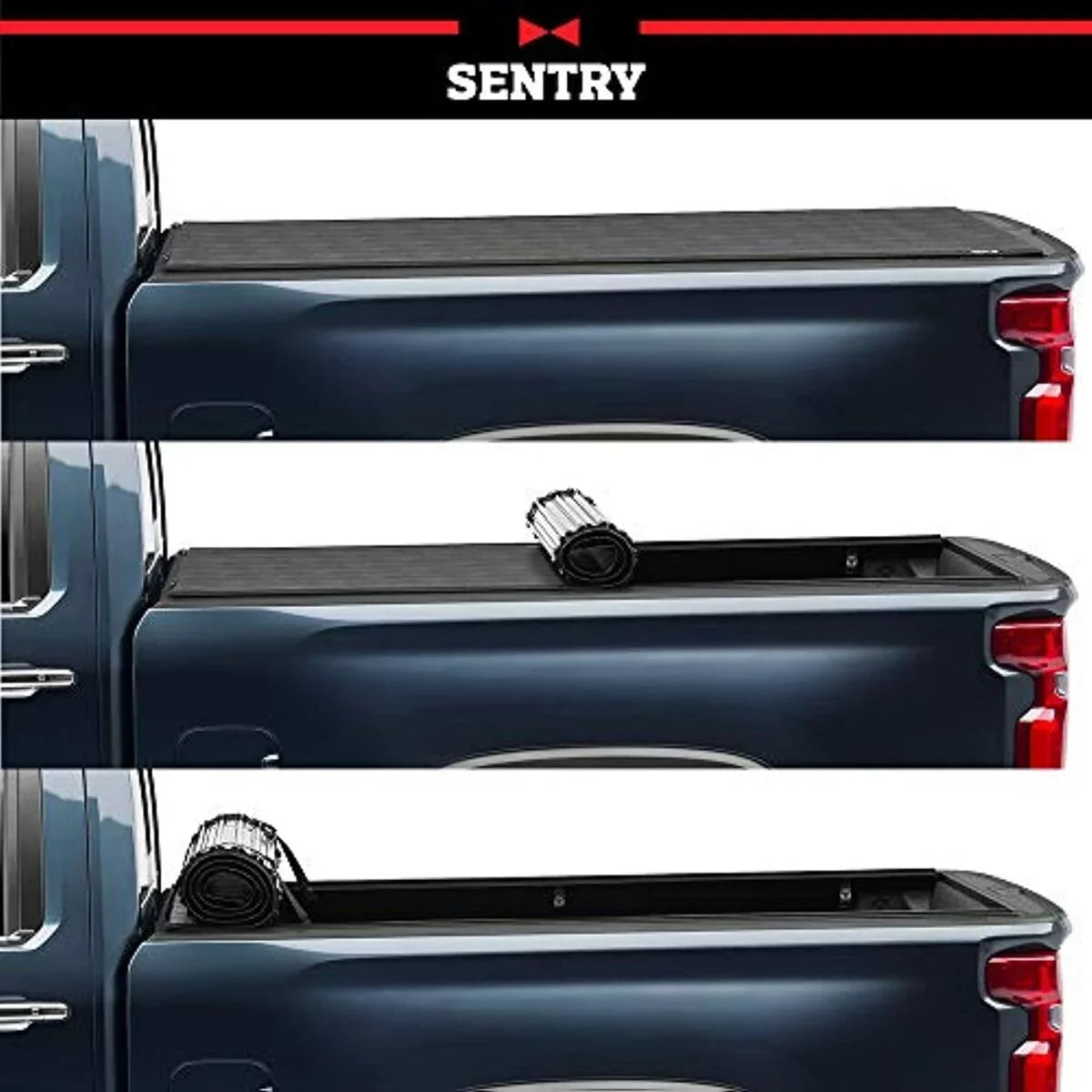 Truxedo Sentry Hard Rolling Truck Bed Tonneau Cover | 1594701 | Compatible with 2022 Ford Maverick 4' 6" Bed (54.4")