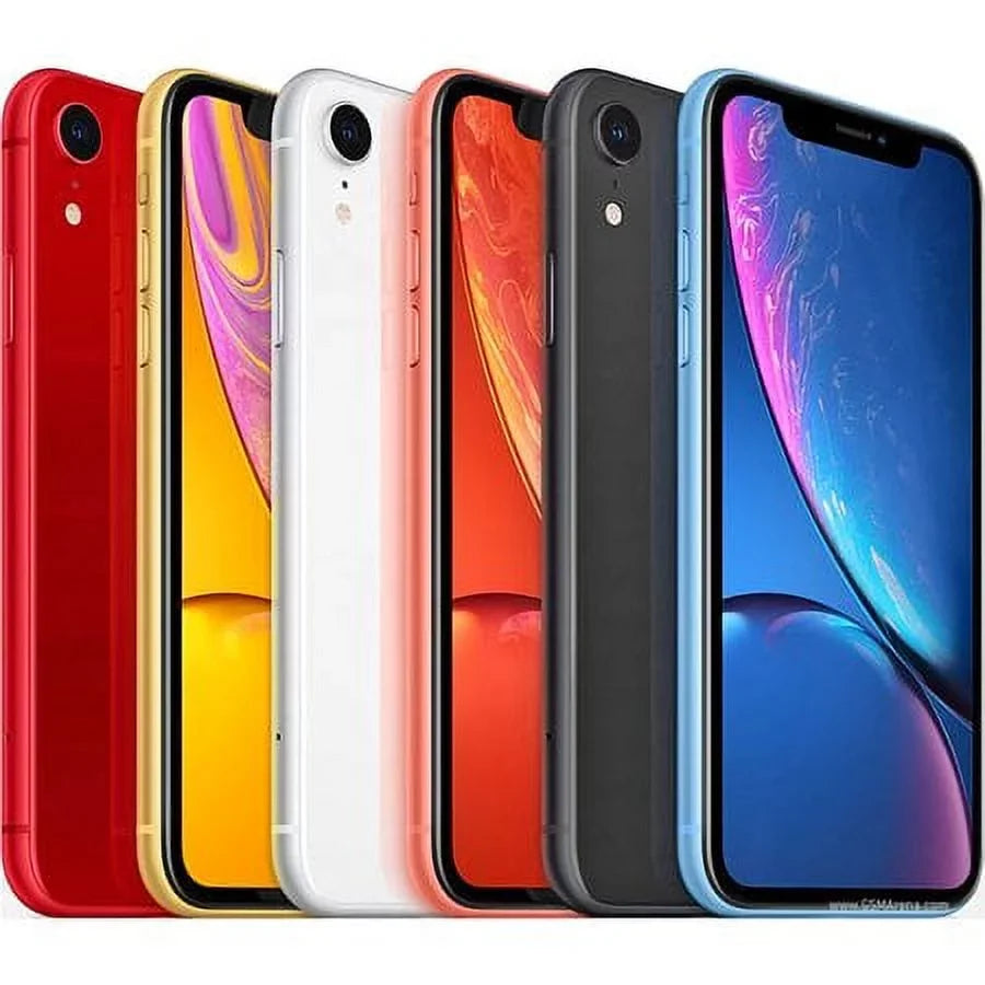 Restored Unlocked iPhone XR 128GB Jet MRY92LL/A (Refurbished)