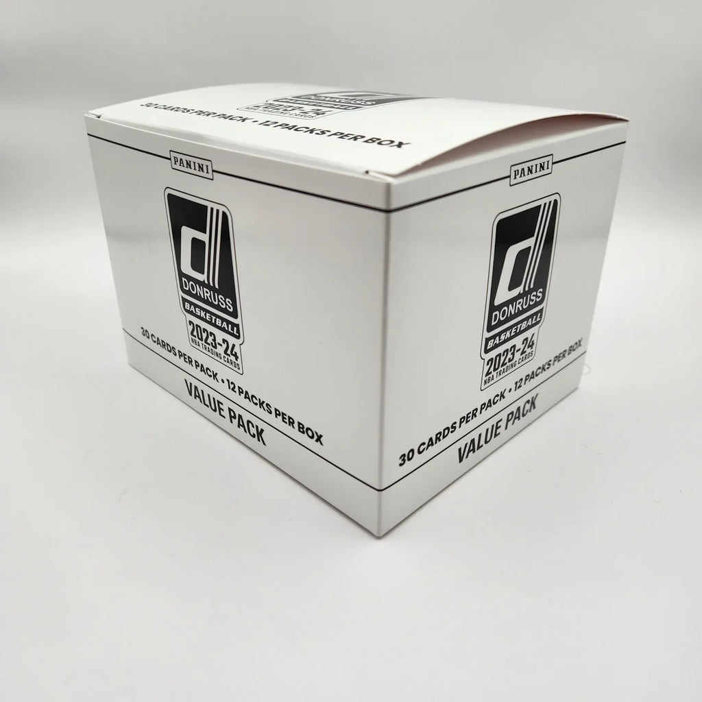 NBA Panini 2023-24 Donruss Basketball Trading Card VALUE Box (12 Packs)