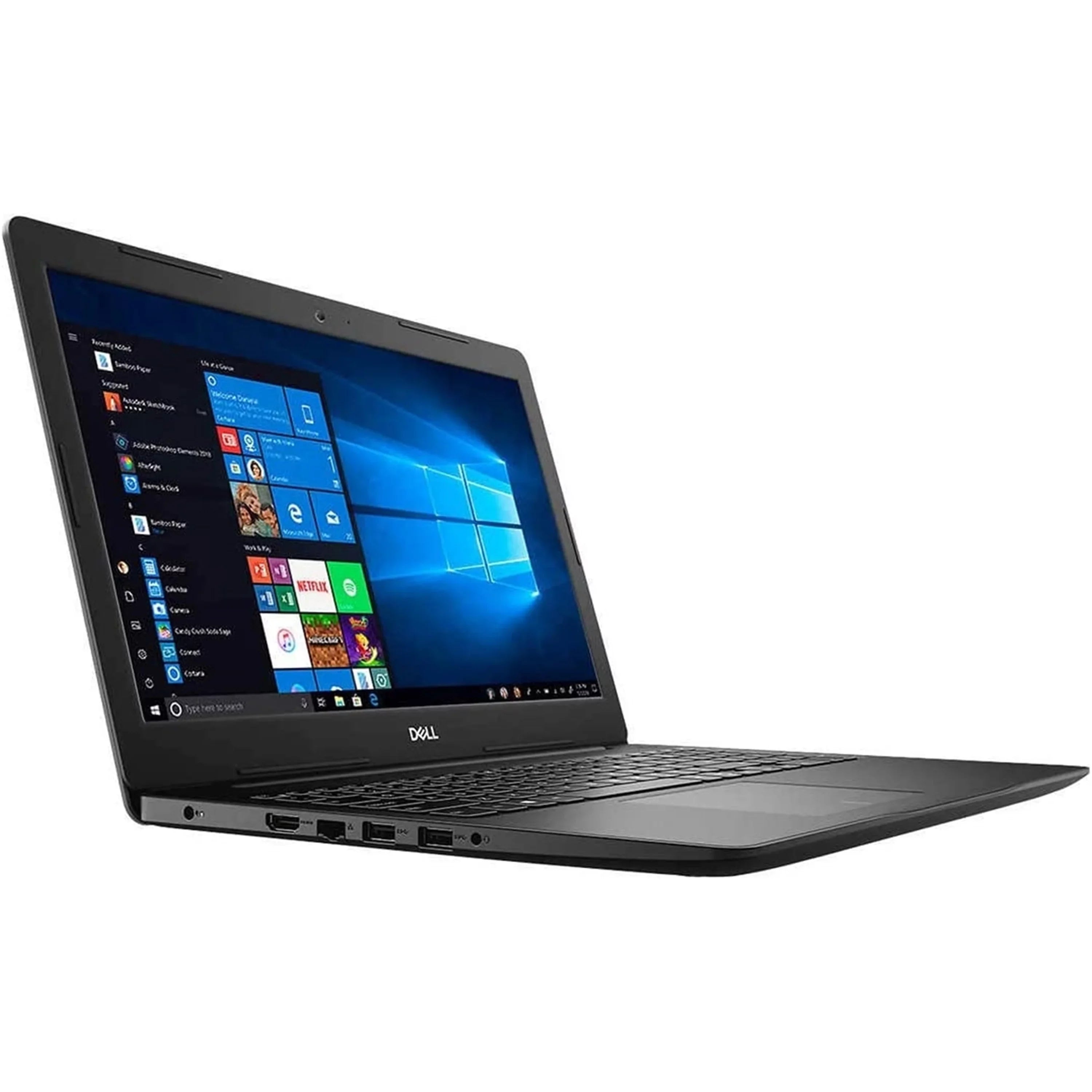Inspiron 3505 15.6" 8GB 512GB SSD AMD Ryzen™ 7 3700U 2.2GHz Win10P, Accent Jet