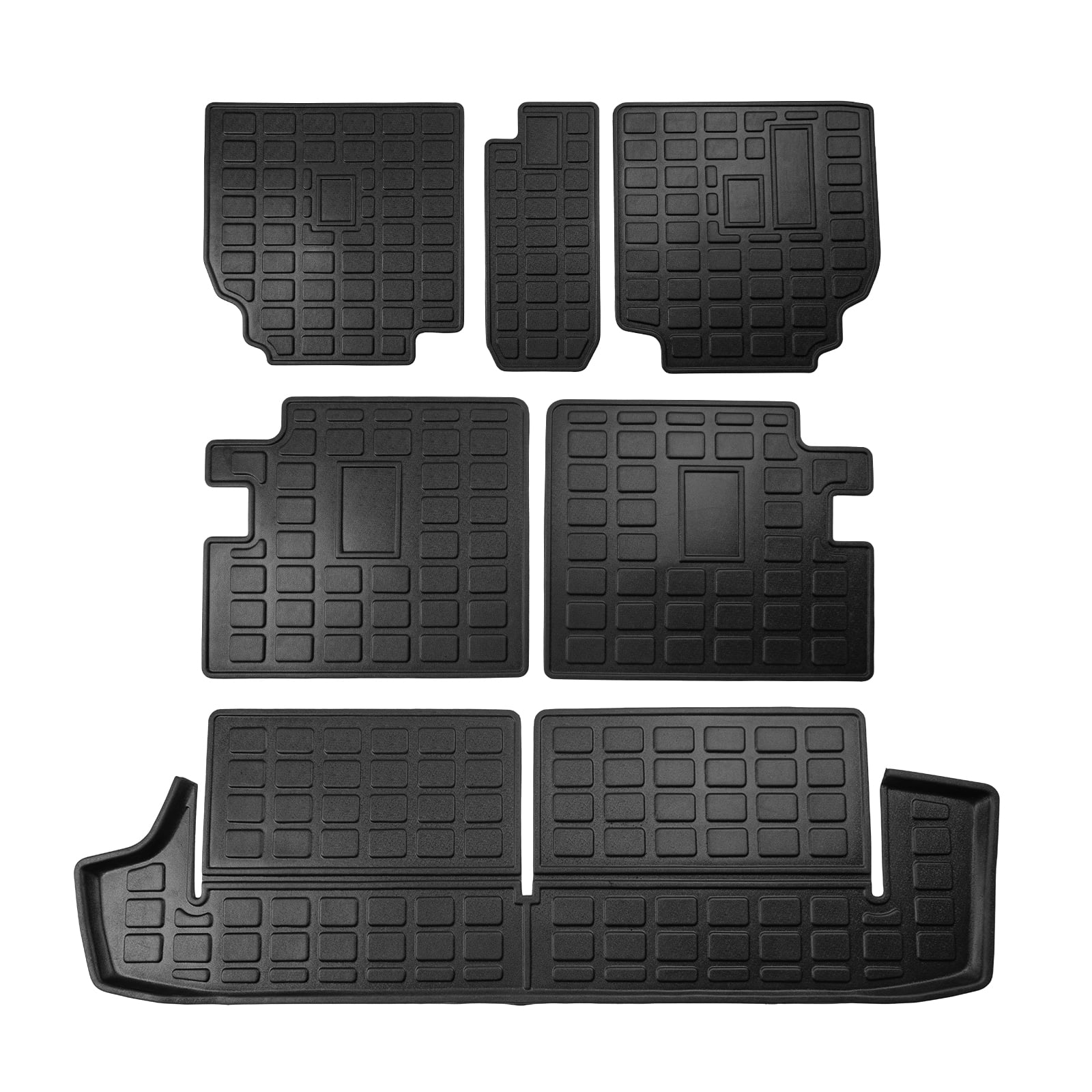 Fit 2010-2023 4Runner 7 Seats Trunk Mat Cargo Liner 4 Runner Accessories (Fit 2nd&3rd Row)