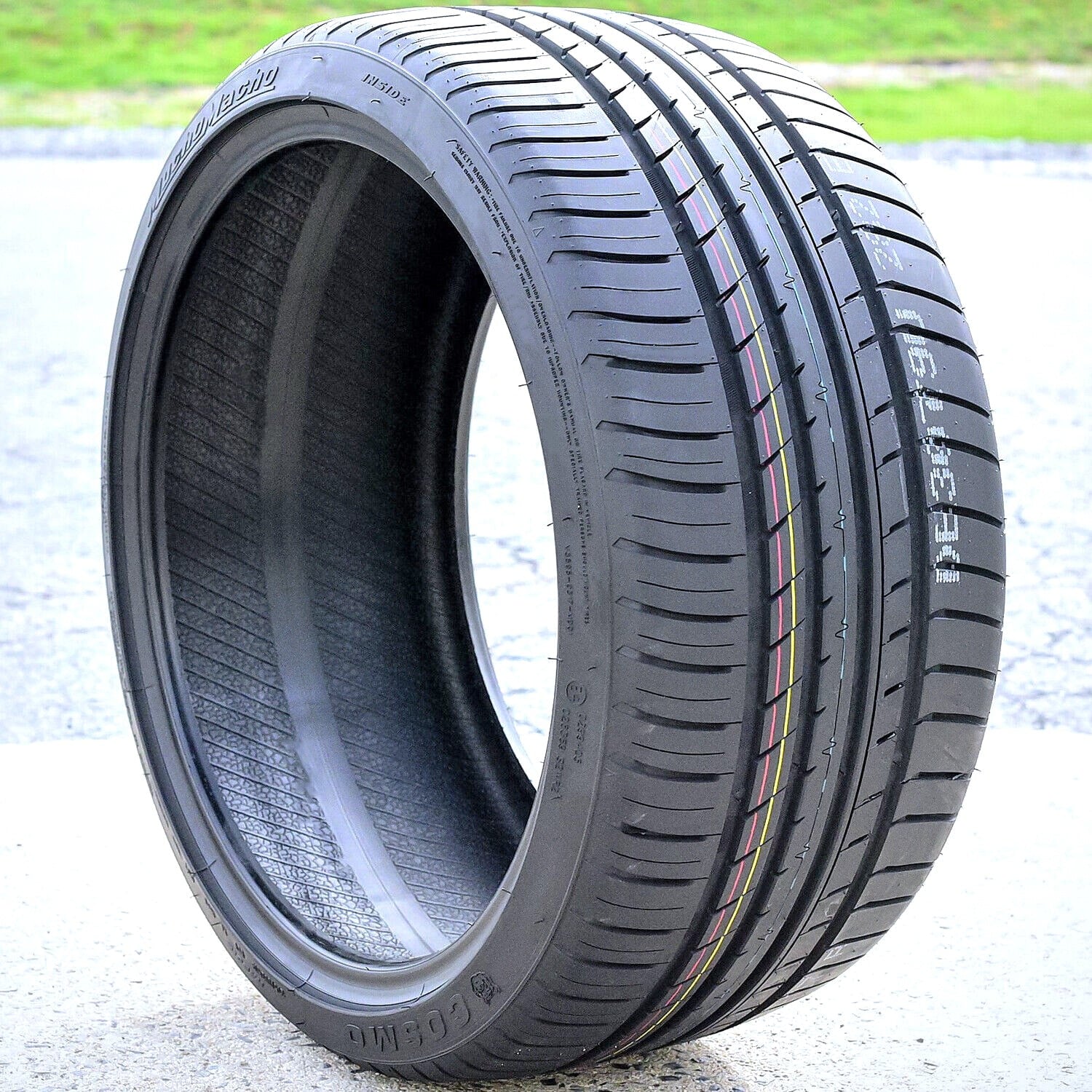 Pair of 2 (TWO) Cosmo MuchoMacho 235/35ZR19 235/35R19 91Y XL All Season Performance Tires Fits: 2018-23 Honda Civic Sport Touring, 2016-18 Ford Focus RS