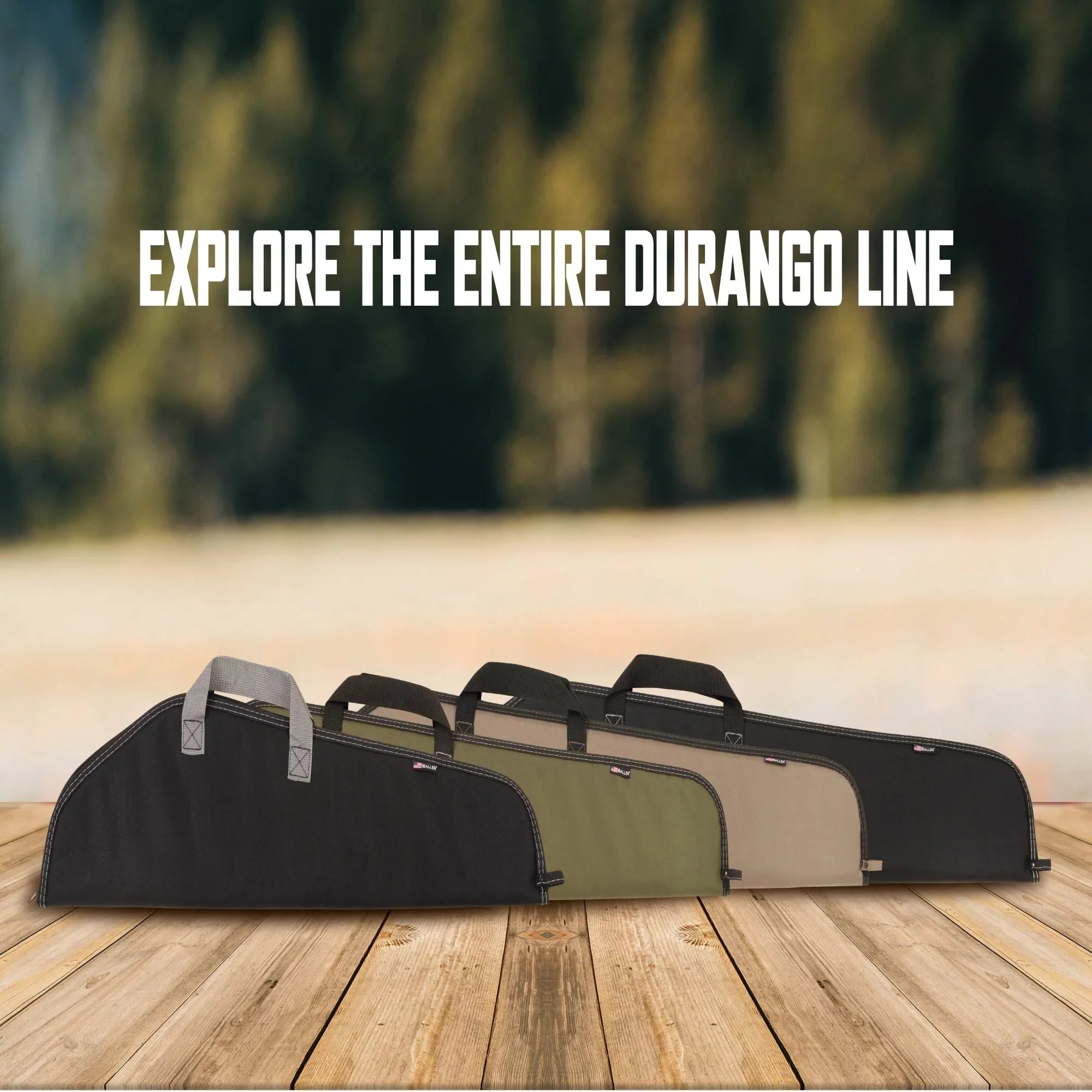 Allen Company Durango 46" Rifle Soft Case, Ebony Polyester, 602-46