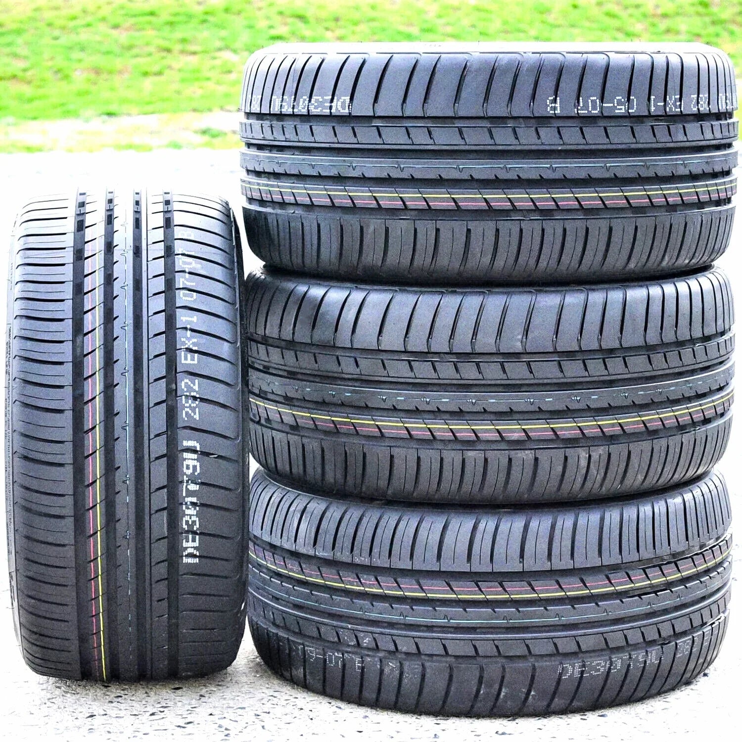 Pair of 2 (TWO) Cosmo MuchoMacho 235/35ZR19 235/35R19 91Y XL All Season Performance Tires Fits: 2018-23 Honda Civic Sport Touring, 2016-18 Ford Focus RS