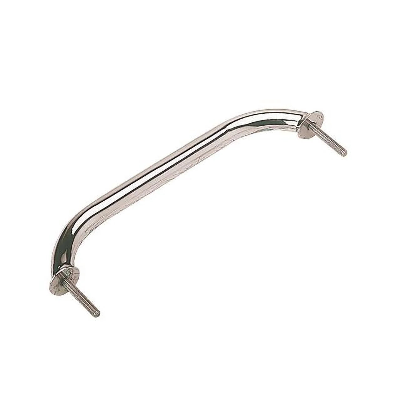 Sea-Dog 12 in. Stainless Steel Stud Mount Flanged Hand Rail with Mounting Flange