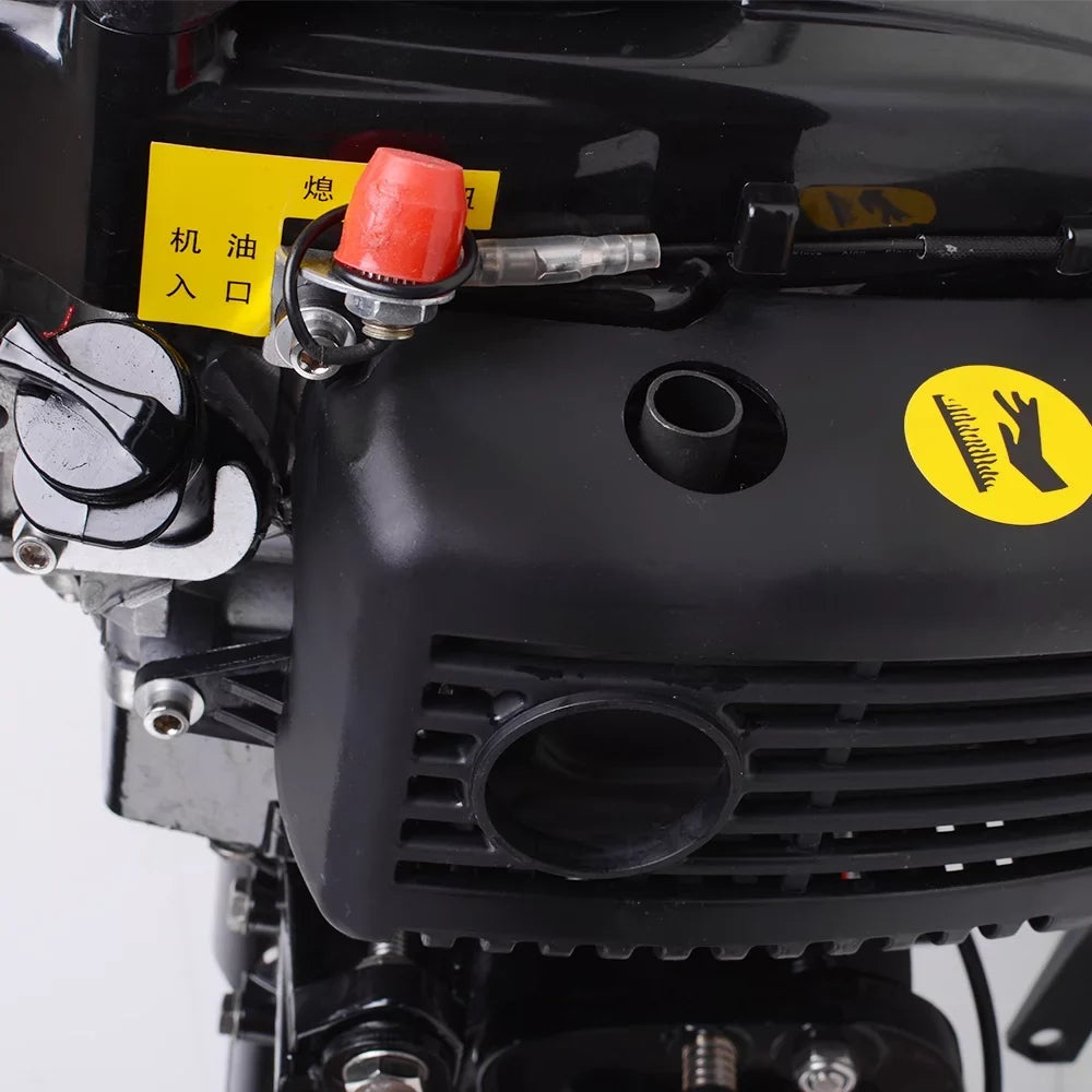 4 Stroke 3.6 Outboard Motor 55CC Boat Engine With Air Cooling System