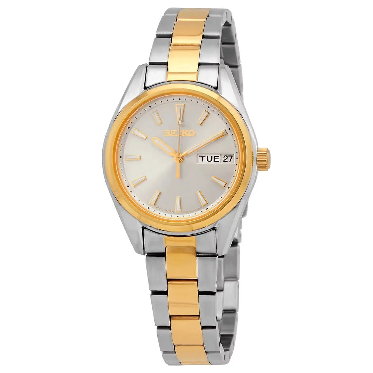 Neo Classic Quartz Gold Dial Two-tone Ladies Watch SUR354P1