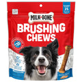 Milk-Bone Brushing Chews Daily Dental Dog Treats, Small/Medium, 19.6 Oz. Bag, 25 Bones Per Bag