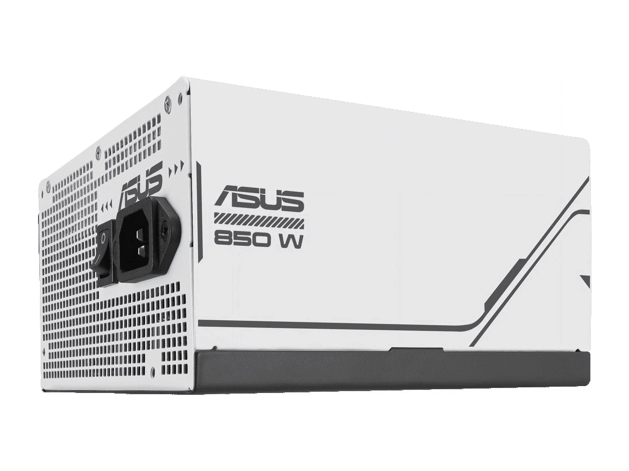 Prime 850W Gold (850 Watt, ATX 3.0 Compatible, Fully Modular Power Supply, 80+ Gold Certified, Dual Ball Bearings, Two Color Options in One, 8-Year Warranty)