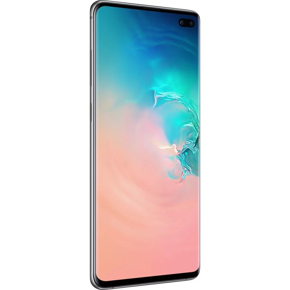 Galaxy S10+ 128GB 6.1" 4G LTE Fully Unlocked, Prism White (Used - Blemished)