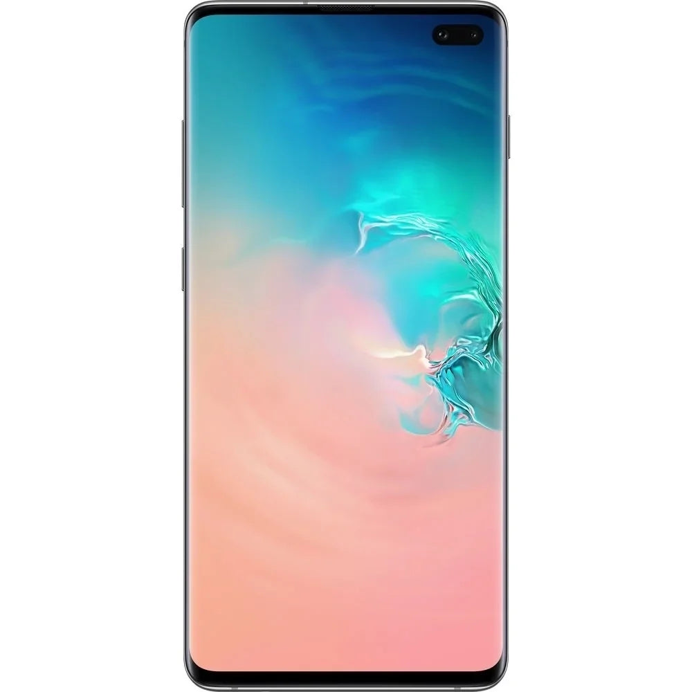Galaxy S10+ 128GB 6.1" 4G LTE Fully Unlocked, Prism White (Used - Blemished)