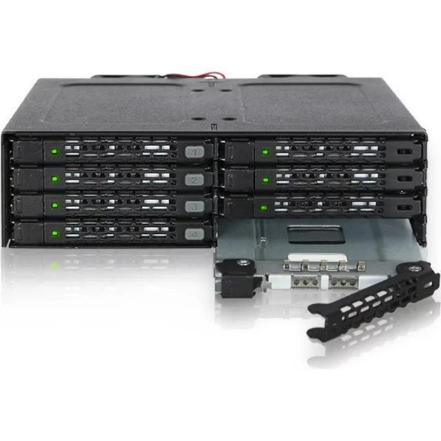 ICY RD MB998IP-B 8x2.5 MiniSAS HD HDD SSD in 1 x 5.25 bay Hot Swap Backplane