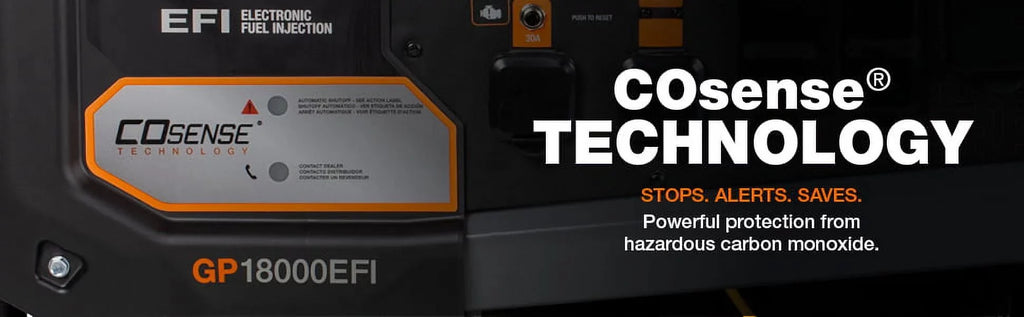Generac 7706 GP18000EFI Gas Powered Portable Generator- 49st