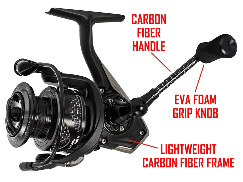 Ardent C Force Spinning Reel, 3000 size. 5.2:1 Gear Ratio