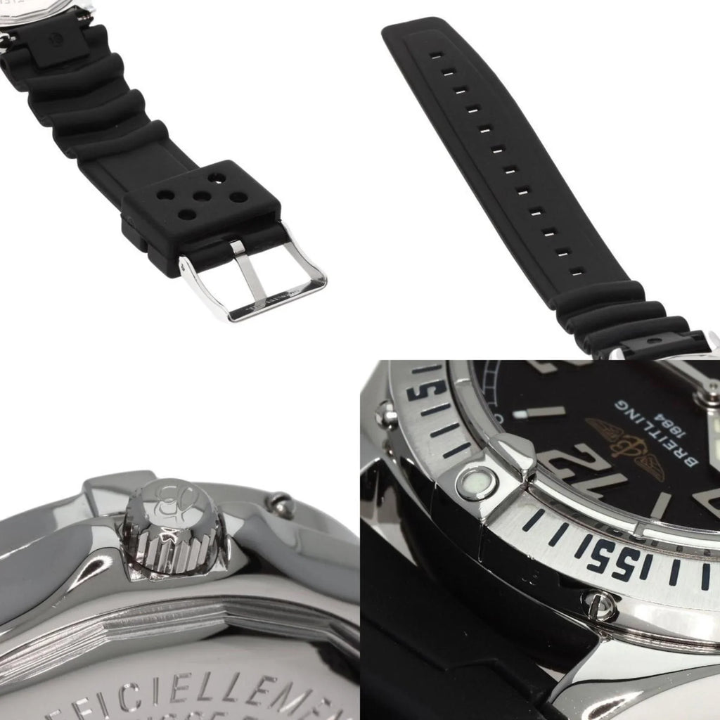 Pre-Owned BREITLING A17350 Colt O'Shearn Watch Stainless Steel/Rubber Men's (Good)