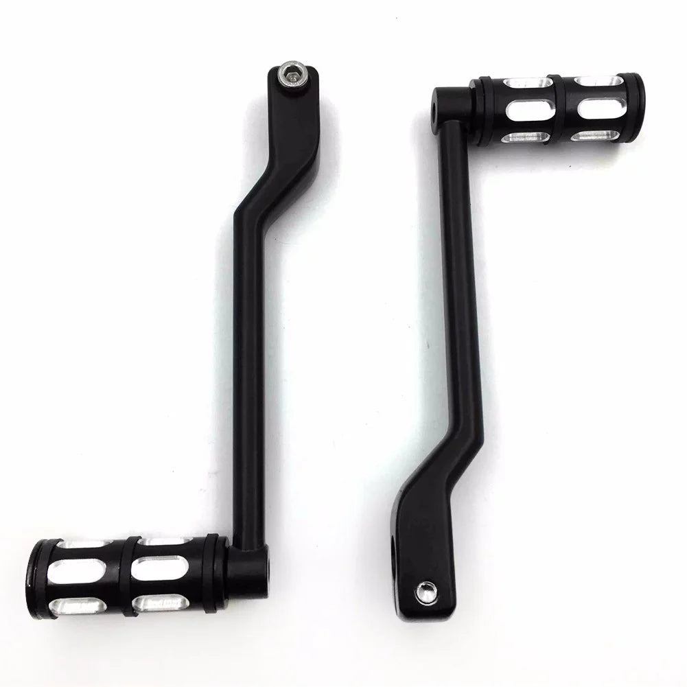 HTT- Style 011- Motorcycle Jet Aluminum Heel Toe Shift Levers/Gear Shift Pedal Levers w/ Shifter Pegs For Harley Davidson Trike 2008 and later