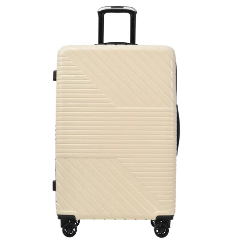 Zateety Hardshell Luggage Sets 3 Piece double spinner 8 wheels Suitcase with TSA Lock Mass 20''24''28''