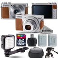 PowerShot G9 X Mark II Digital 20.1MP Camera + EXT BAT + LED - 32GB Kit