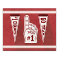 Creative Products Number One Fan 16x20 Canvas Wall Art