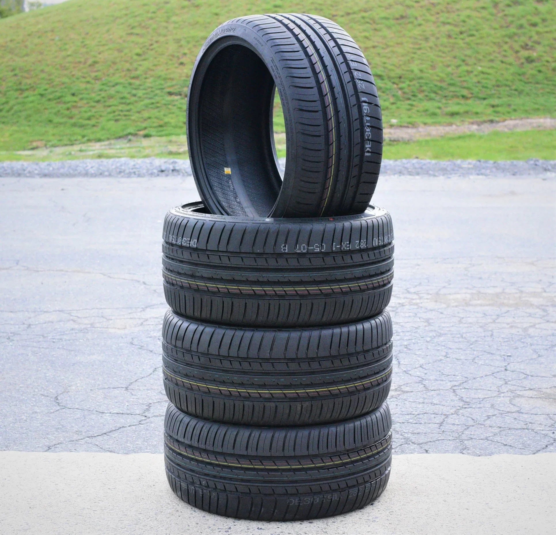 Pair of 2 (TWO) Cosmo MuchoMacho 235/35ZR19 235/35R19 91Y XL All Season Performance Tires Fits: 2018-23 Honda Civic Sport Touring, 2016-18 Ford Focus RS