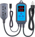 Humidity Controller IHC200 Inkbird Humidistat Mushroom Greenhouse Pre Wired Outlet Dual Stage Humidifier Dehumidifier.
