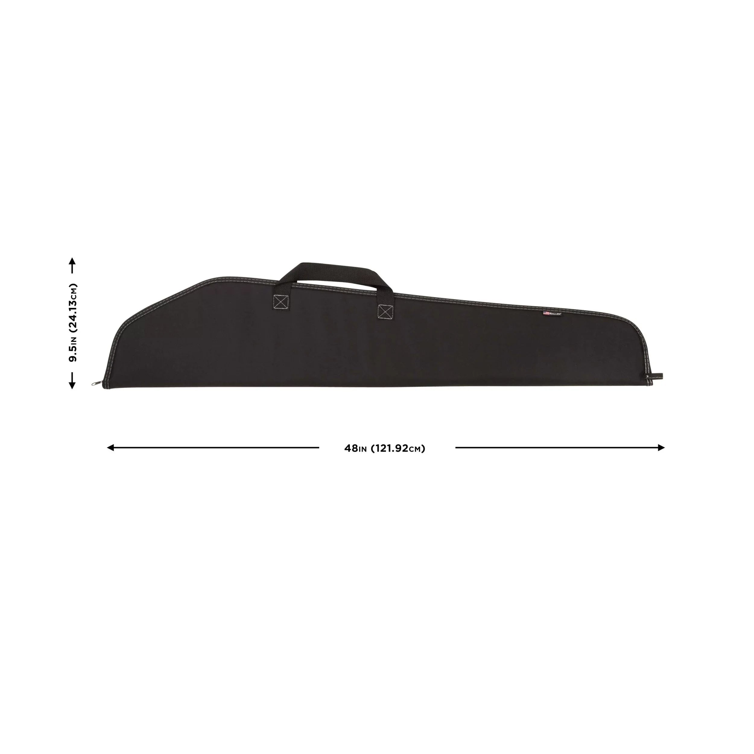 Allen Company Durango 46" Rifle Soft Case, Ebony Polyester, 602-46