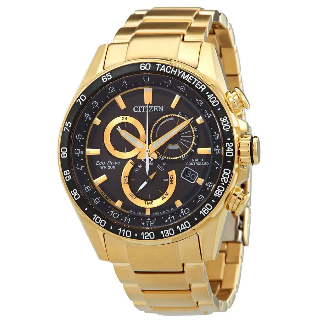 Citizen PCAT Chronograph Ebony Dial Men's Watch CB5912-50E