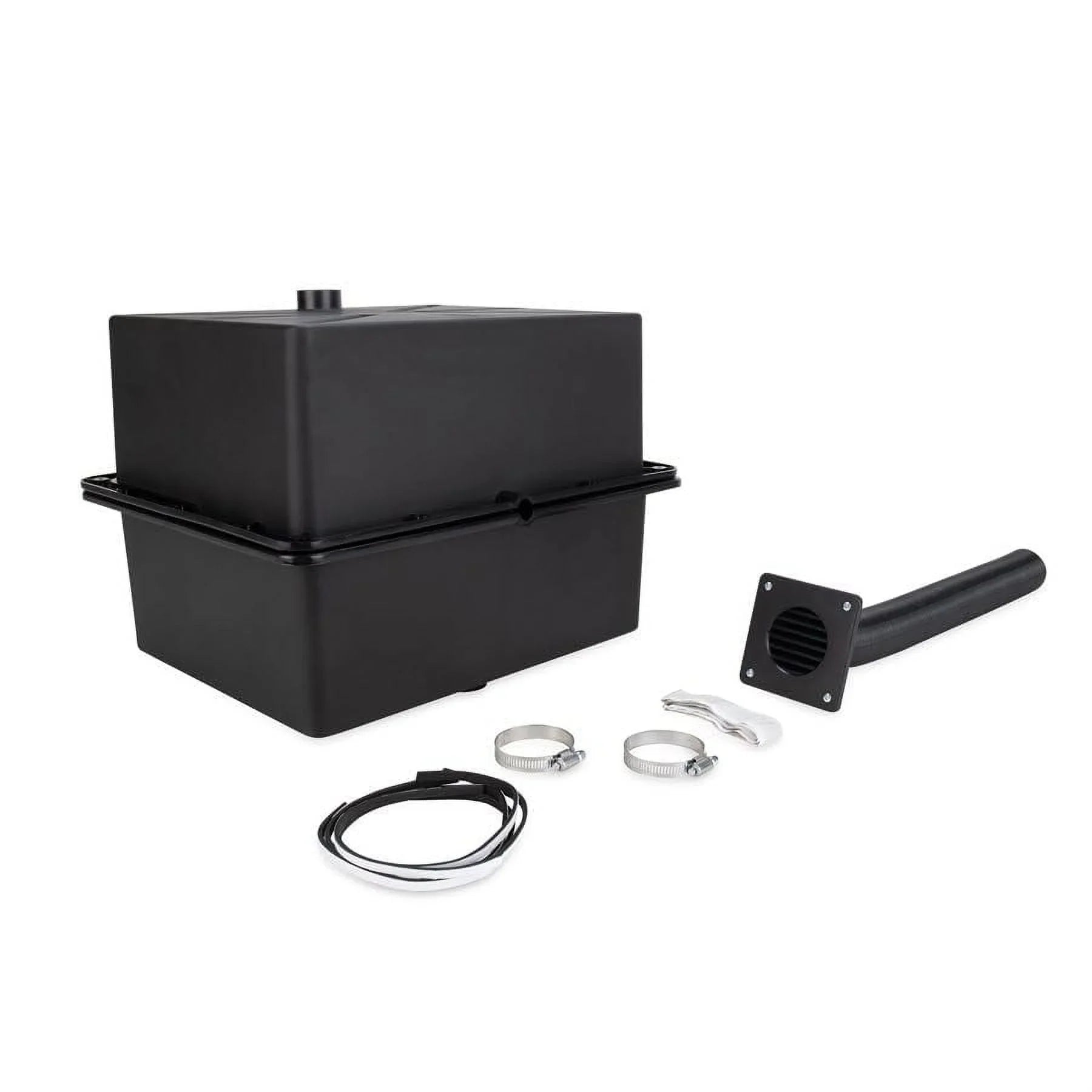 Camco Vented Camper/RV Standard Battery Box | Holds (1) Group 24 Battery for Marine/Trailer Use | 14-7/8" x 9-5/8" x 10-1/4" (55371)