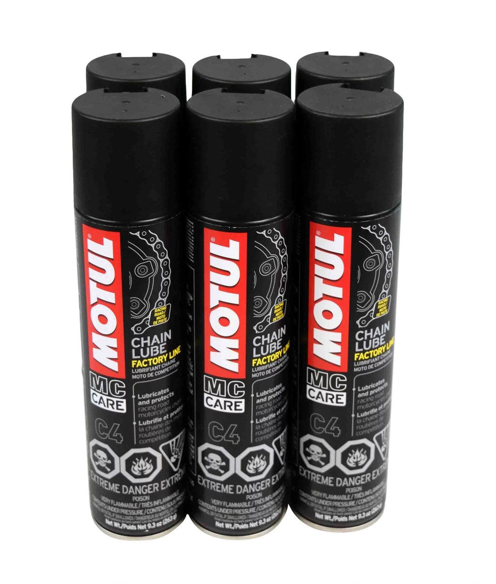 Motul MTL103246 C4 Chain Lube, 9.3 oz - 6 pck